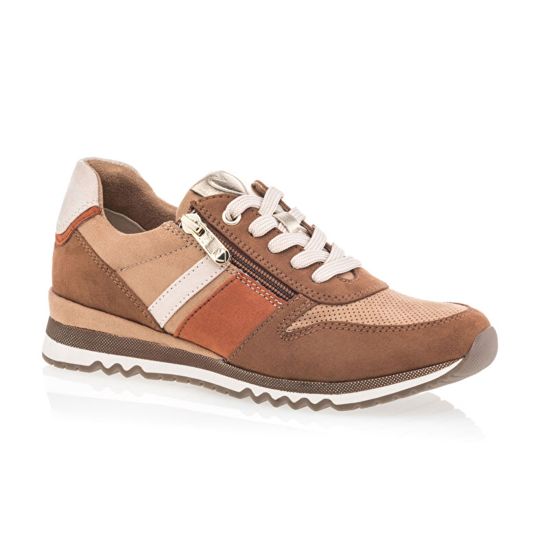 Zapatillas deportivas para mujer color marrón