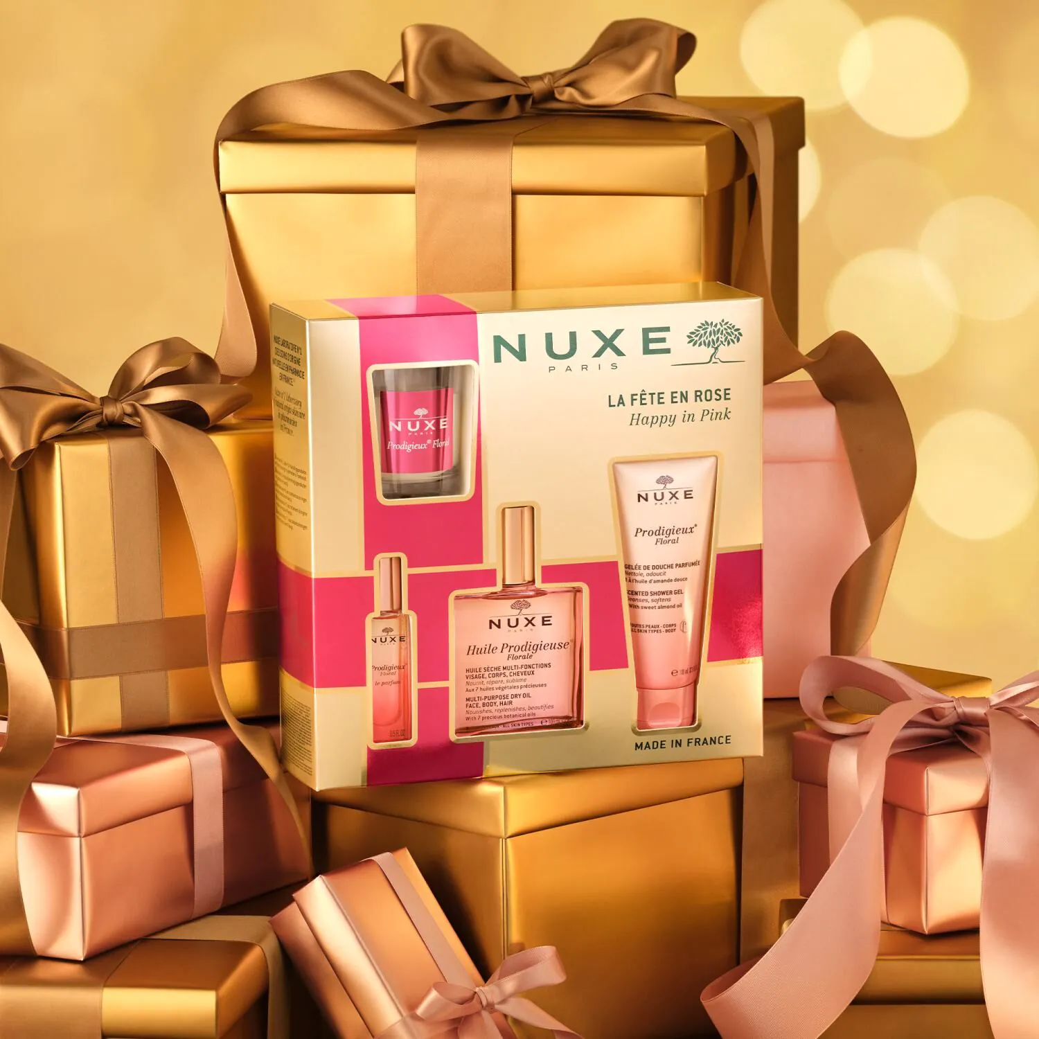 Nuxe Huile Prodigieuse® Florale Zestaw kultowych dermokosmetyków do pielęgnacji ciała