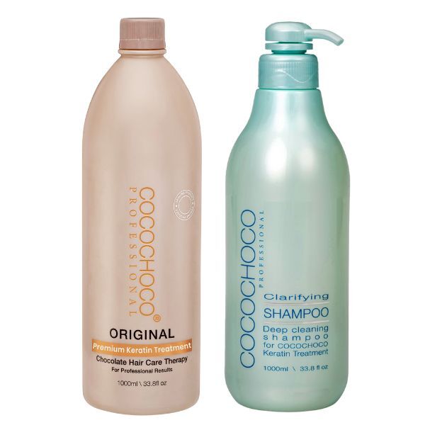 Cocochoco Original Brasiliansk Keratinbehandling Salongsett
