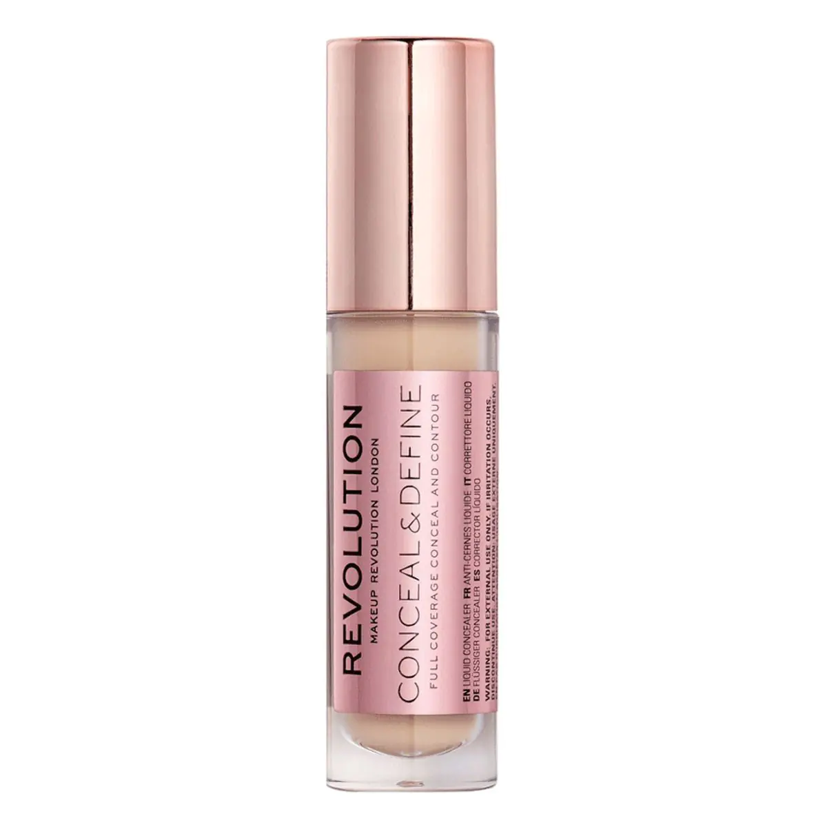 MAKEUP REVOLUTION Conceal & Define Korektor do twarzy C2 4ml