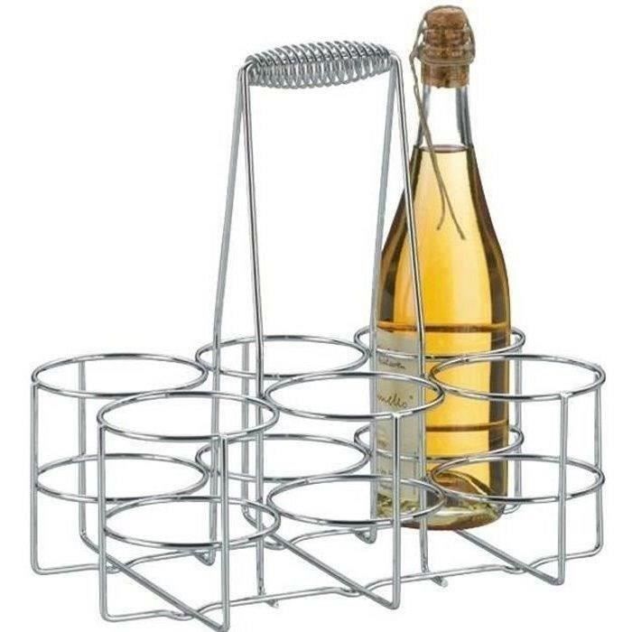 Botellero Loop - 31x21x31 cm - cromado