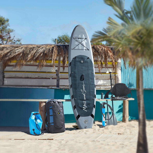 Placă de stand up paddle, gri