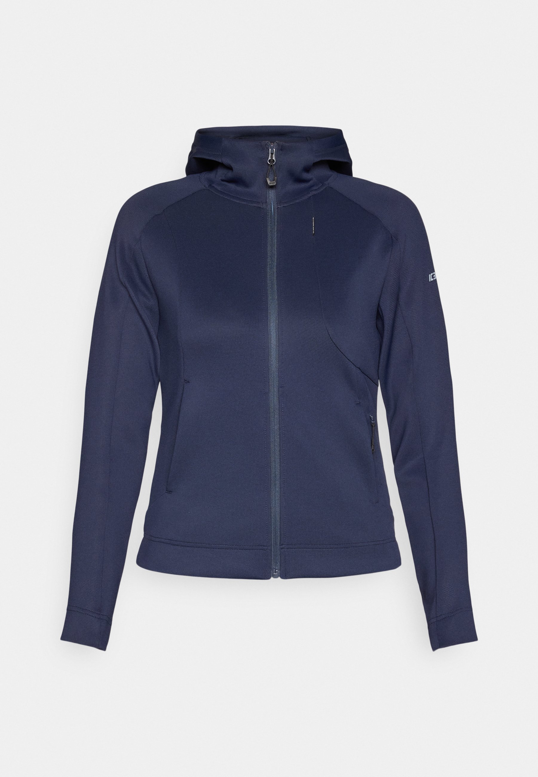 Sweat-shirt zippé Icepeak BUNNELL - bleu foncé