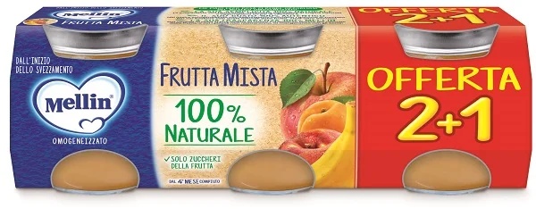 MELLIN Mellin Omog voćni miks 3kom
