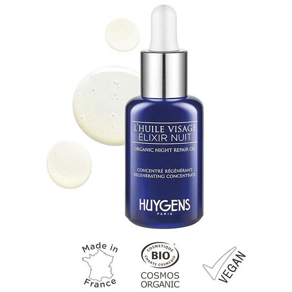 Huygens Elixir Night Repair Oil -uudistuva tiiviste