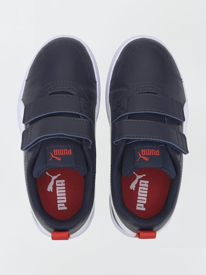 Tênis Courtflex Tricolor 'Puma' - AZUL
