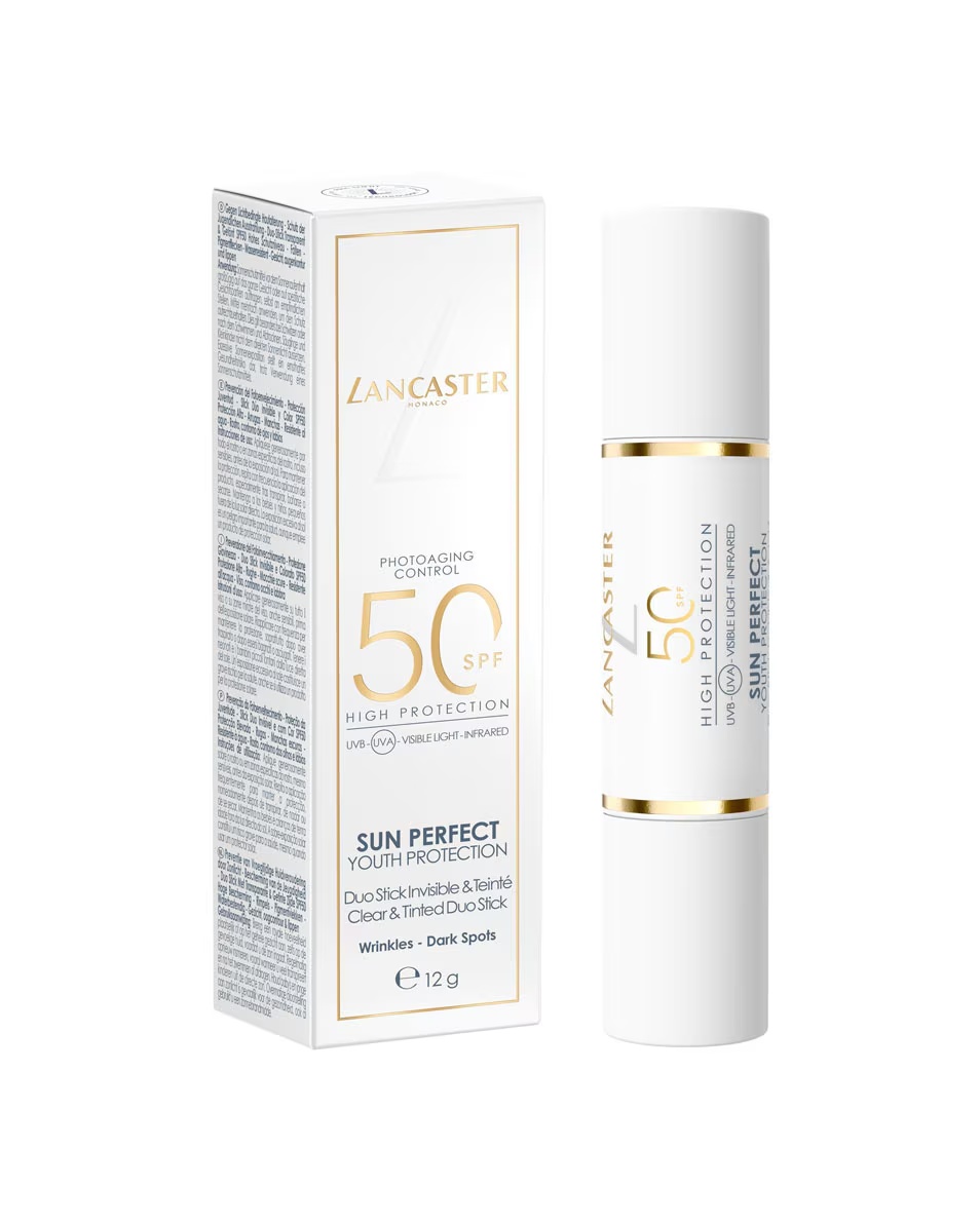 LANCASTER Sun Perfect prozirni i tonirani stik SPF50