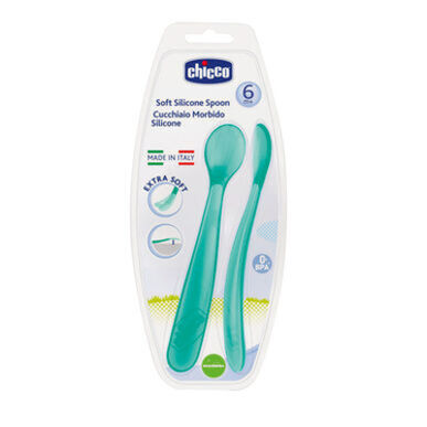 Chicco Silikonskje 6M 2 enheter 2 enheter