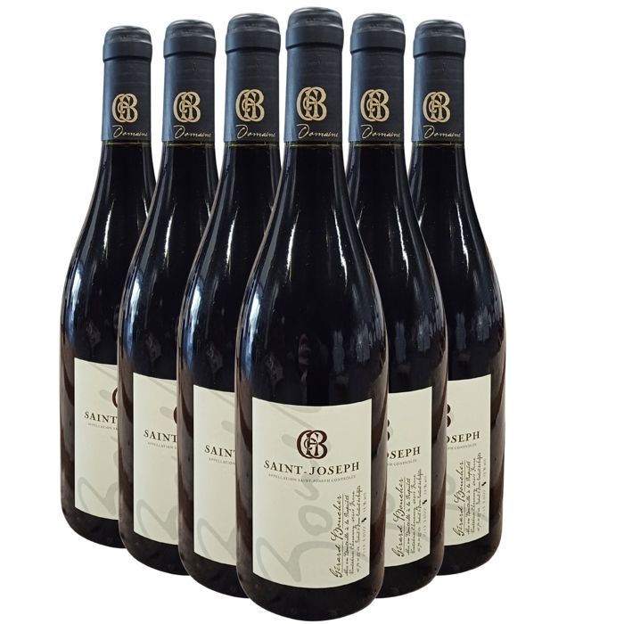 Gerard Boucher Saint-Joseph 2018 - Vin Rouge de la Vallée du Rhône (6x75cl)