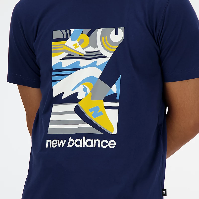 T-shirt de triathlon pour homme Sport Essentials - Bleu marine NB