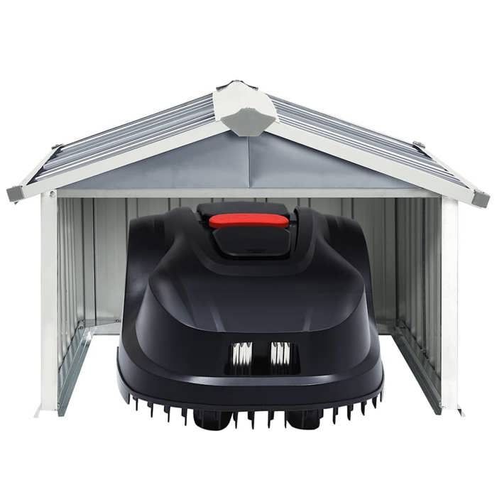 vidaXL Abri pour Robot de Jardin Abri pour Tondeuse à Gazon Robotisée Rangement d'Outils Hangar Arrière-cour 92x97x63 cm 150908