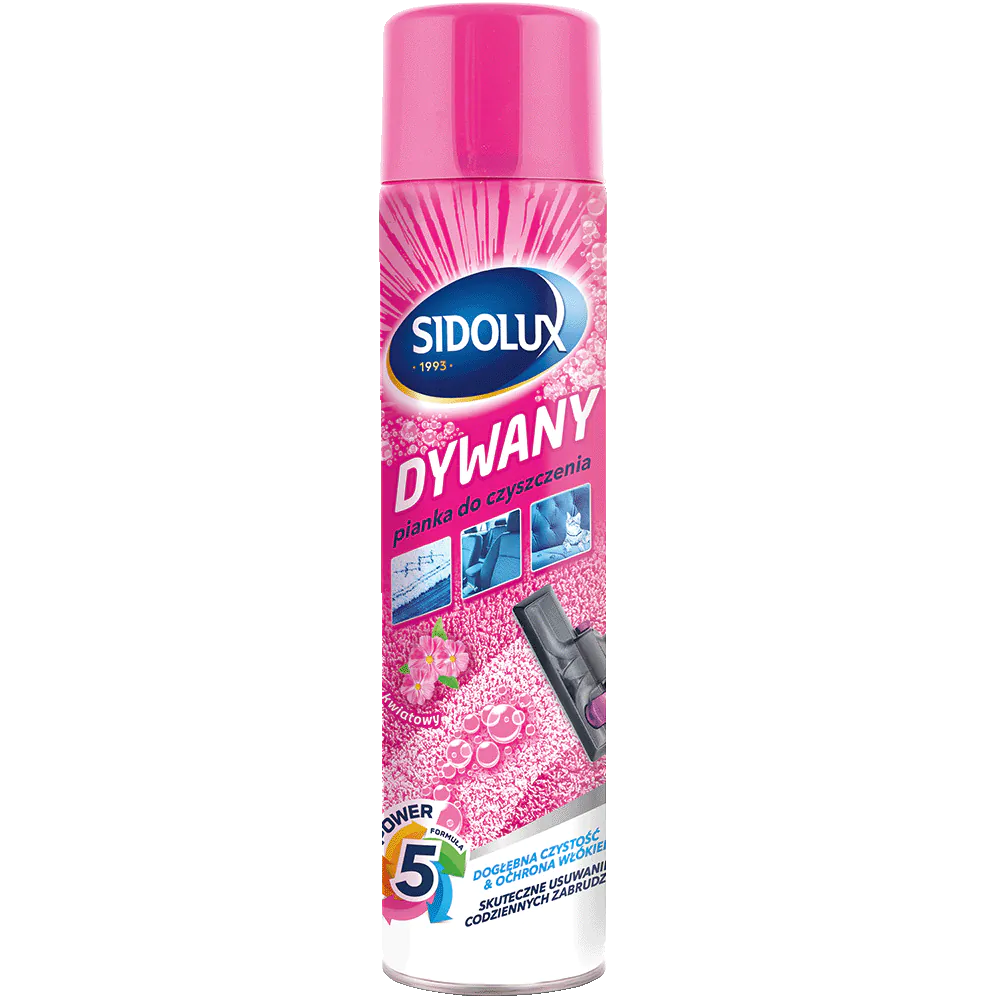 Sidolux Dywany - Pianka do czyszczenia 600 ml