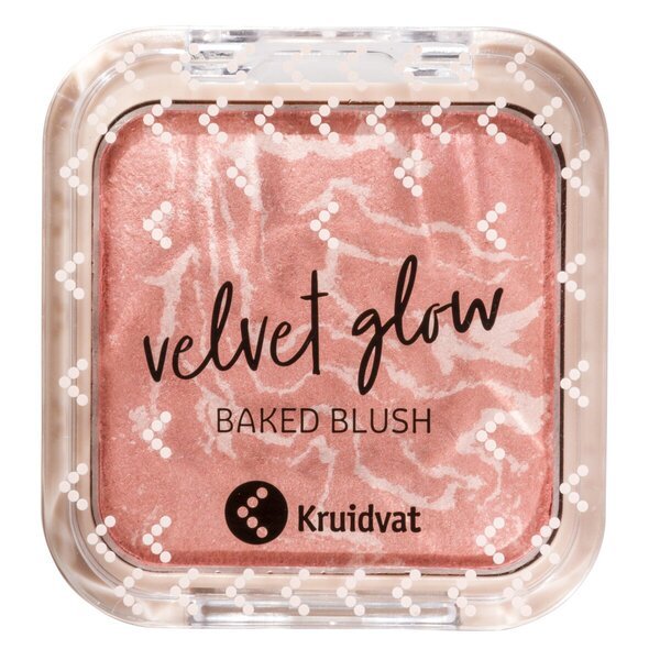 Kruidvat Velvet Glow 010 Pastel Peach Pečená lícenka<br>6 g