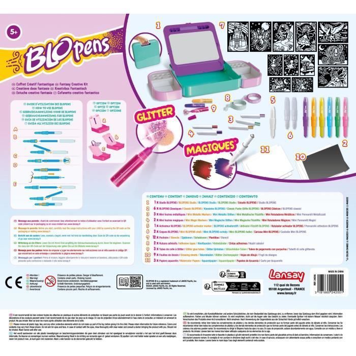 Blopens - LANSAY - Coffret créatif fantastique - Dès 5 ans