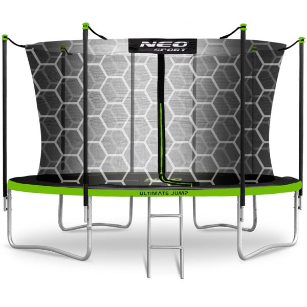 Trampolina ogrodowa z siatką wewnętrzną 465cm 15ft Neo-Sport