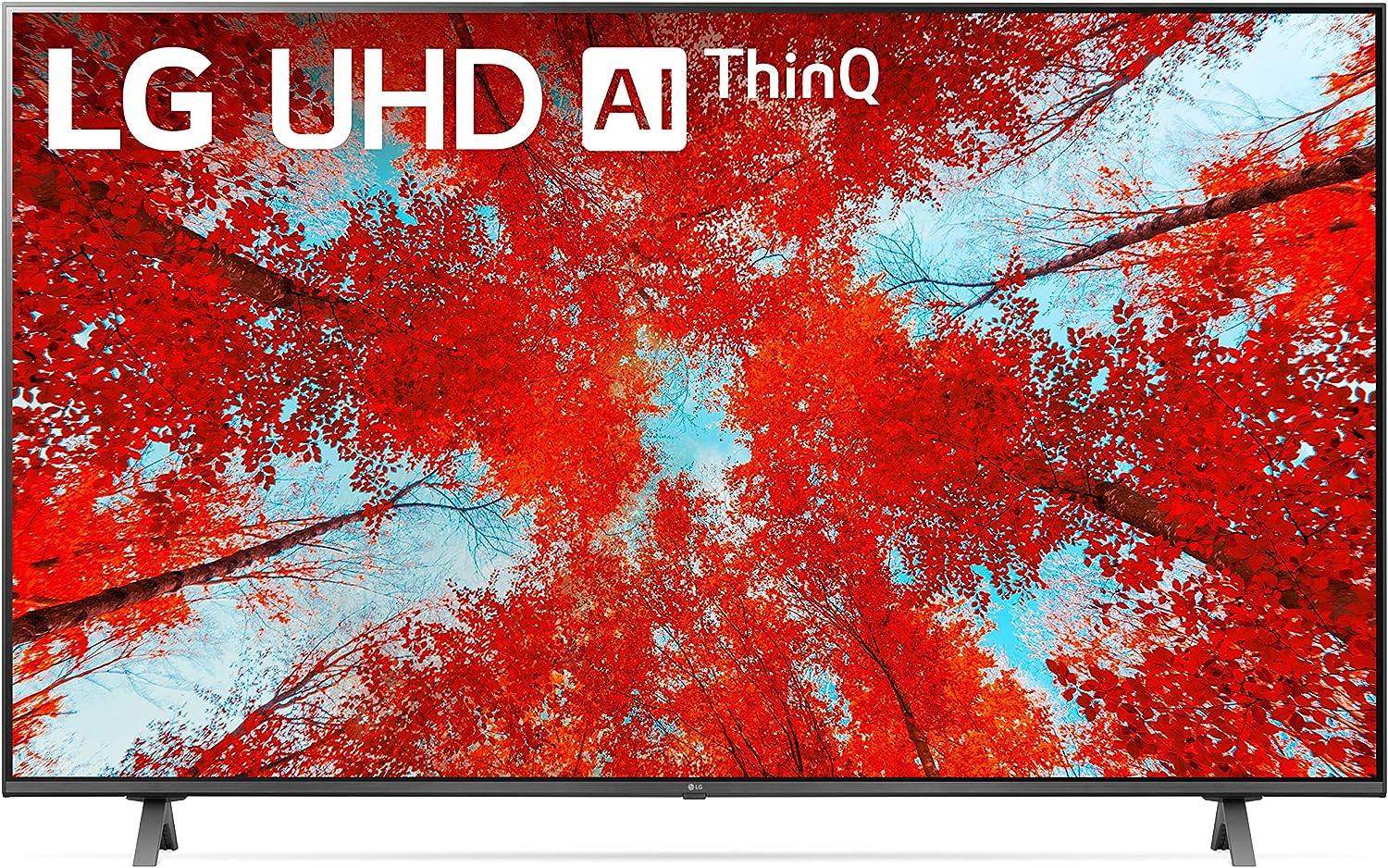 LG 50palcová chytrá televize řady UQ9000 s vestavěnou Alexou, rozlišením 4K (3840 x 2160), obnovovací frekvencí 60 Hz, technologií umělé inteligence a cloudovým hraním (50UQ9000PUD, 2022)