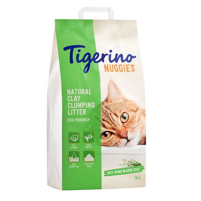 x 14l așternut pentru pisici Tigerino Nuggies - Preț special!*