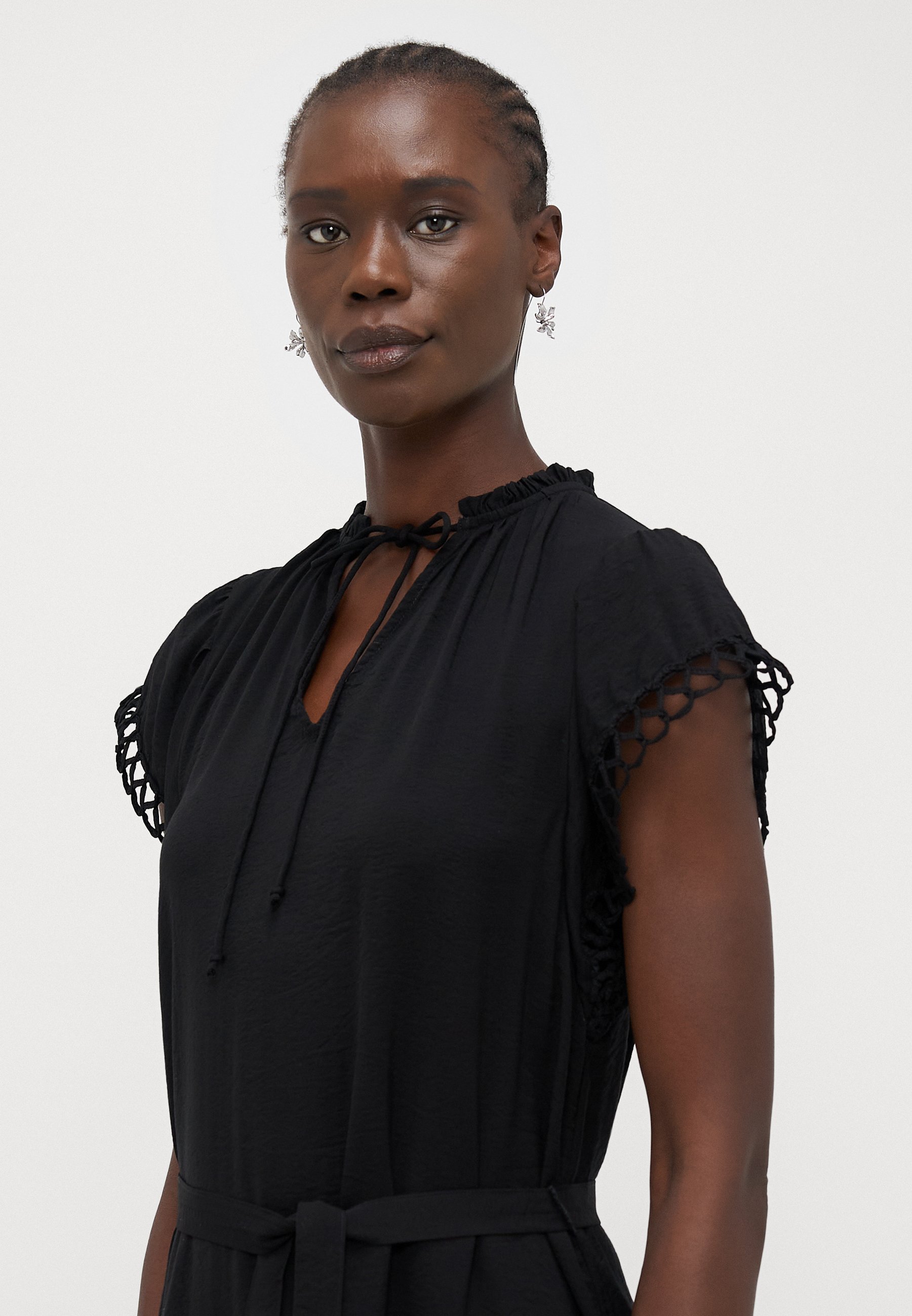 Vero Moda Tall VMFLAVIA Kleid - Maxikleid - schwarz
