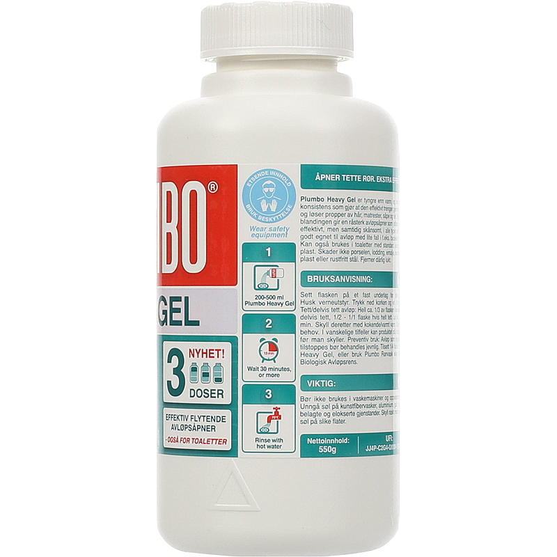 Plumbo Plumbo 550 g tehokas geeli