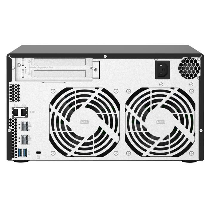 NAS server - QNAP - TS-832PX-4G - 8 bays - 4 GB RAM - 10GbE SFP+