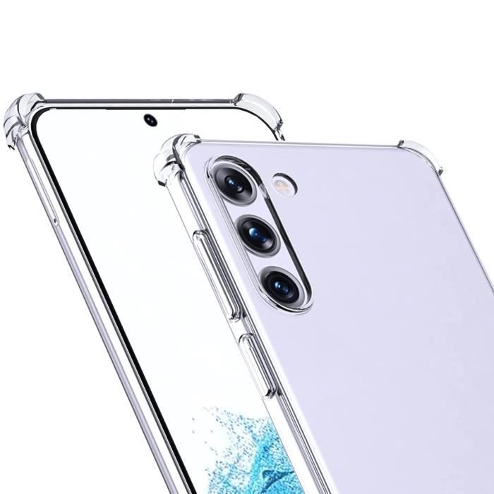 Funda Phonillico® para Samsung Galaxy S23 PLUS - Resistente a golpes - Flexible - Transparente