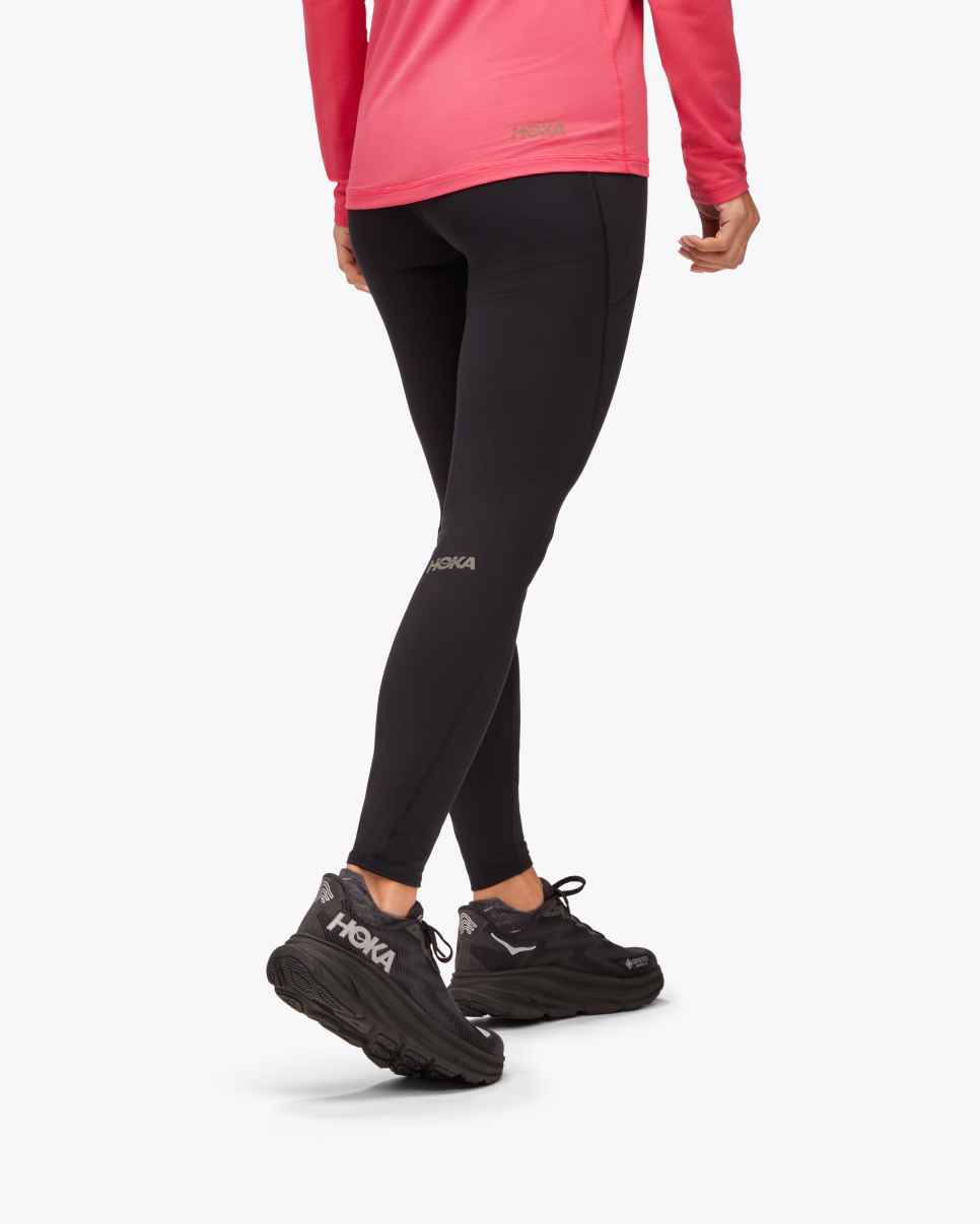 HOKA Legíny ColdSnap Run Tight 28-tommers černé