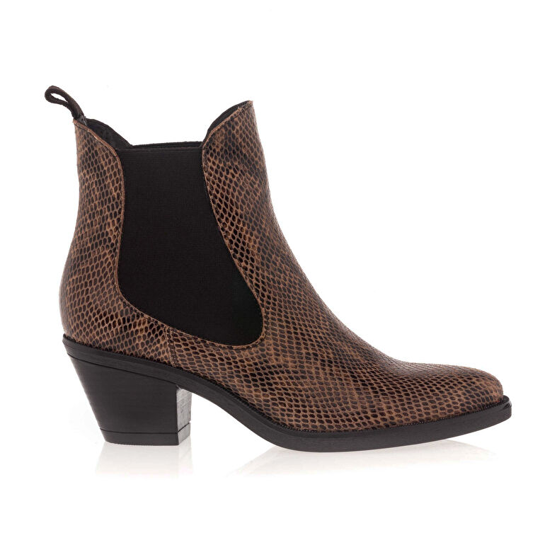 Brązowe buty damskie / botki