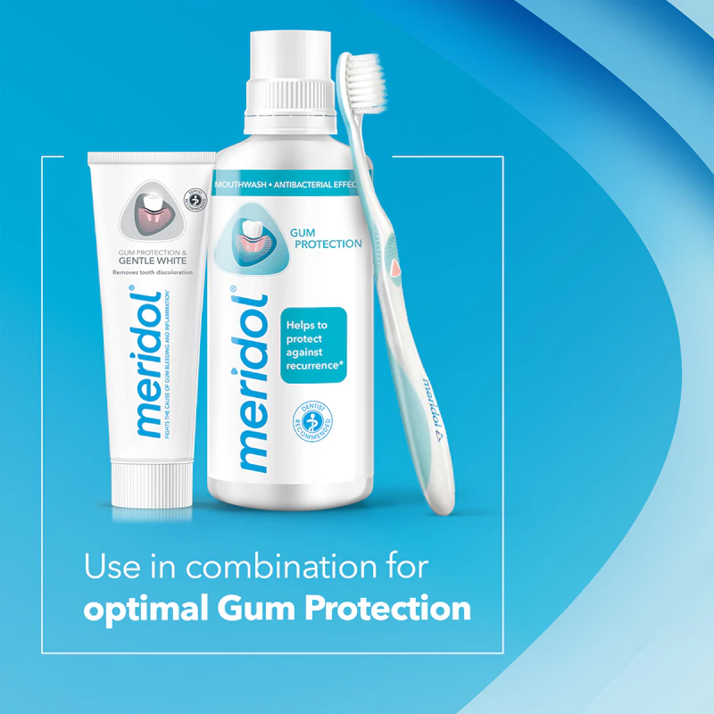 Pasta de dentes Meridol Gum Protection Whitening