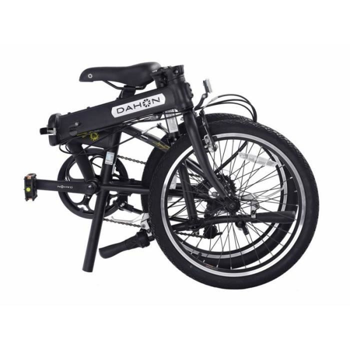 Stadsfiets - DAHON - Hit Naked - zwart - Velgremmen - Vast frame