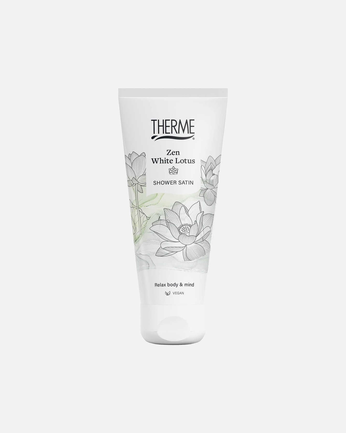 THERME Duschgel Zen White Lotus dušo satinas - 200 ml