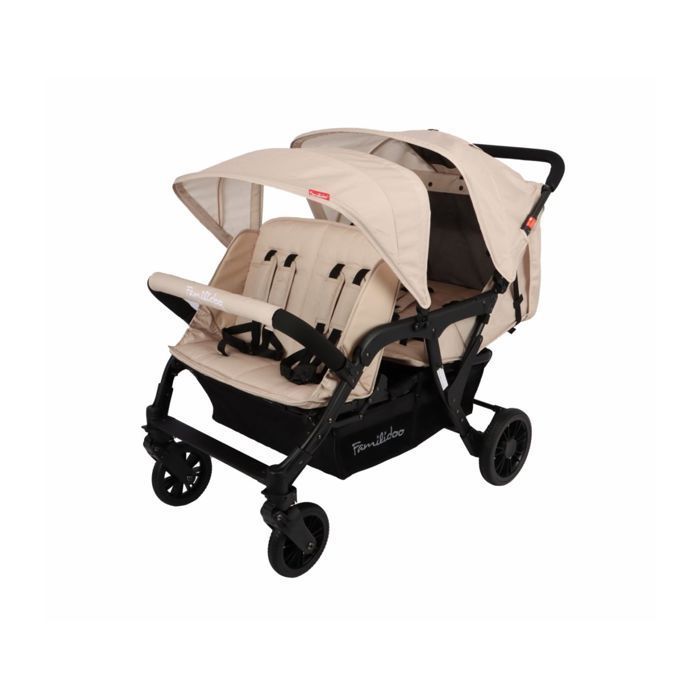 Poussette 4 places Lidoo Lite Beige Sand
