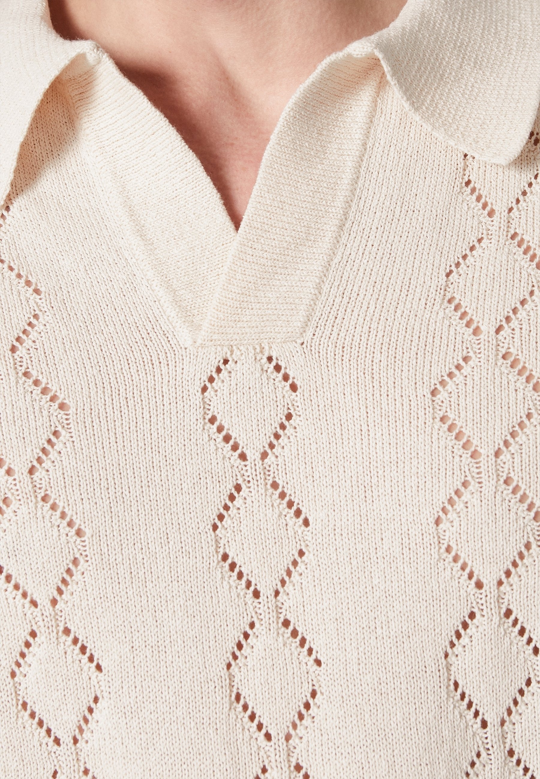NN.07 Poloskjorte - beige