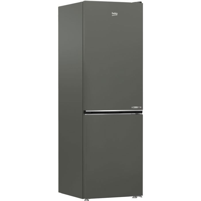 Frigorífico combinado BEKO bPro Serie 500 - B7RCNE367HG - 2 puertas - 316 L - Clase energética B - 59,5 x 66,3 x 186,5 cm - Gris Manhattan