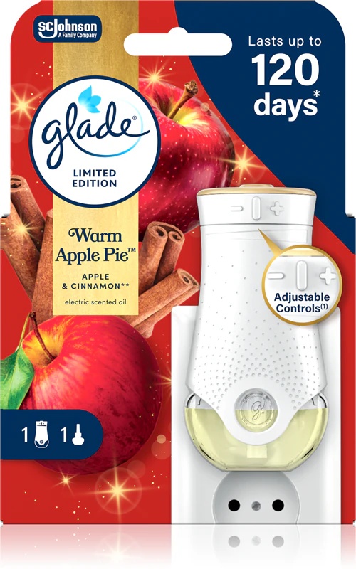 Električni difuzor GLADE Warm Apple Pie