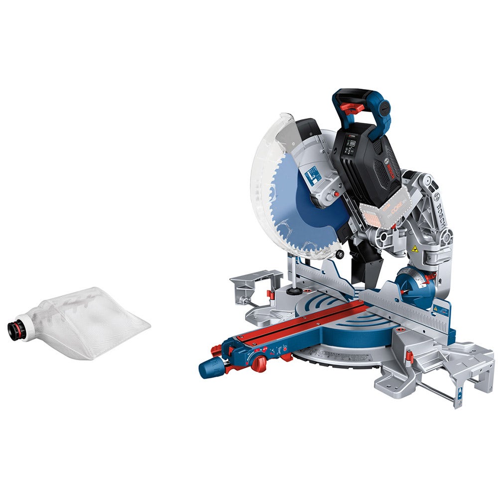 BOSCH 18V BITURBO Akku-Kapp- und Gehrungssäge 305 mm, Gleit-Kapp- und Gehrungssägen-Skin - GCM 18V-305 GCD