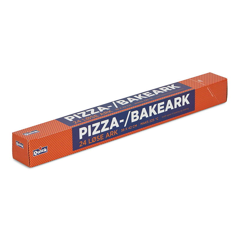 Hurtig pizza-/bagepapir 24 ark, snabb