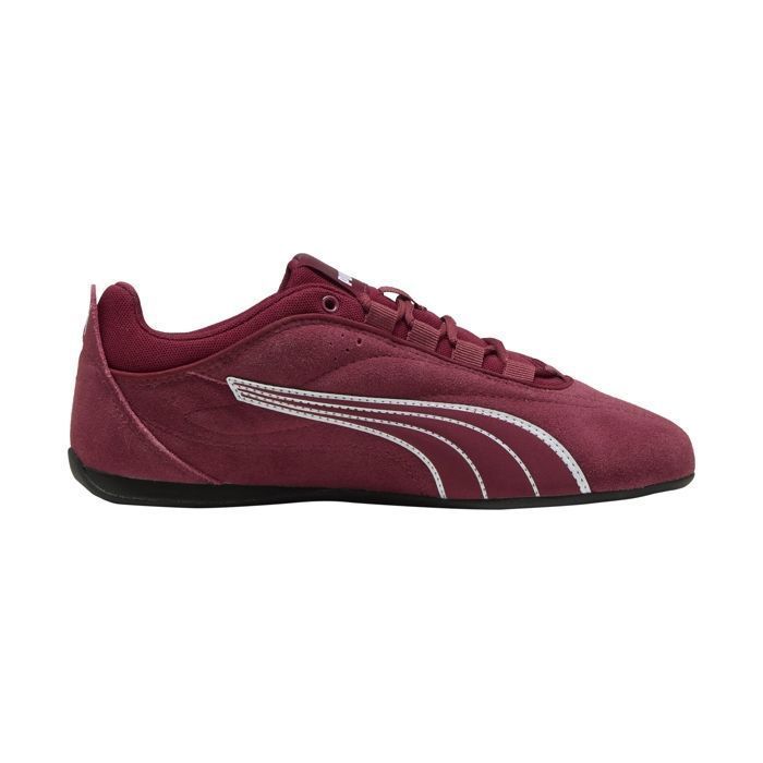 Basket Basse Cuir Puma Catch SD - Rouge Puma Blanc