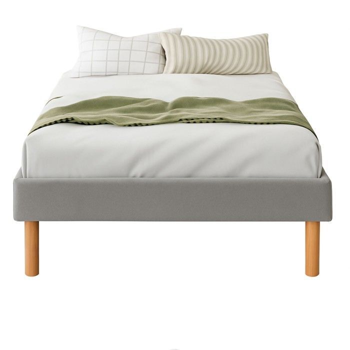 Gestoffeerde bedbodem - KING OF DREAMS - mina - 90x190 cm - 13 latten - 20 cm poten