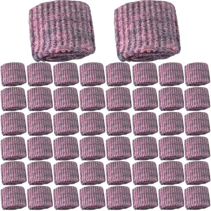 50 piezas de almohadillas Jex con jabón, almohadillas de jabón de lana de acero para limpieza eficaz, almohadillas de jabón para limpieza eficaz