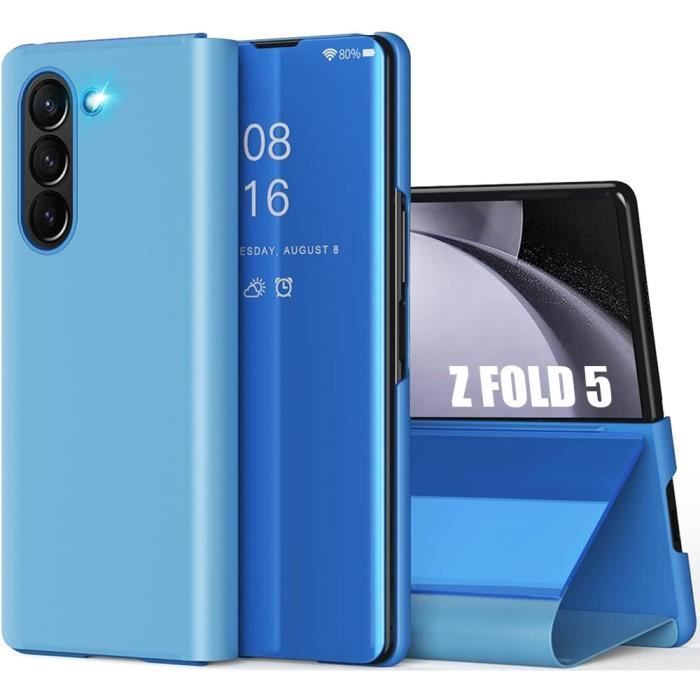 Coque - pour Samsung Galaxy Z Fold 5 - Anti-Choc - Effet Miroir - Protection intégrale