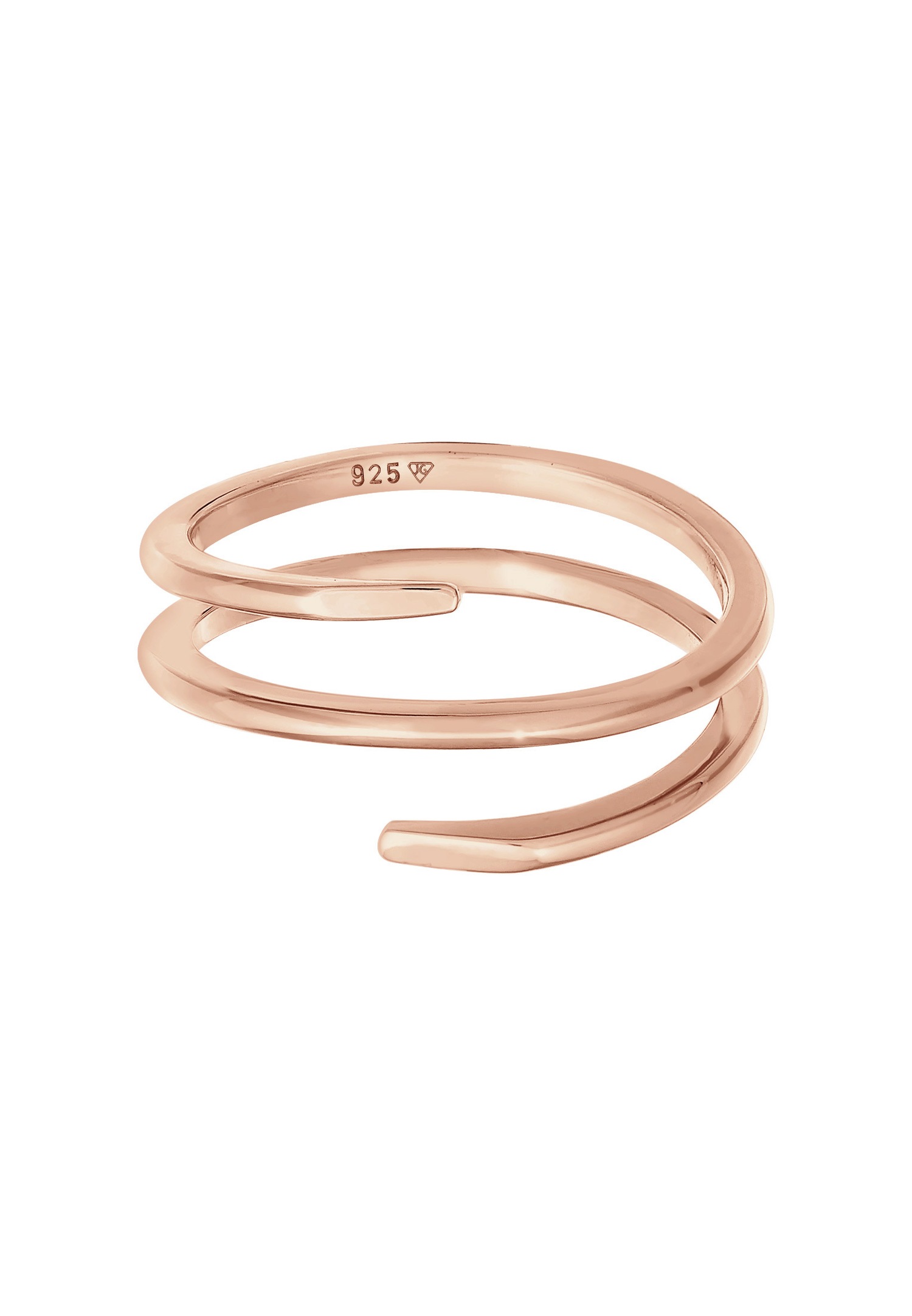 Elli Femmes Enroulement Torsadé Filigrane Tendance en Argent Sterling 925