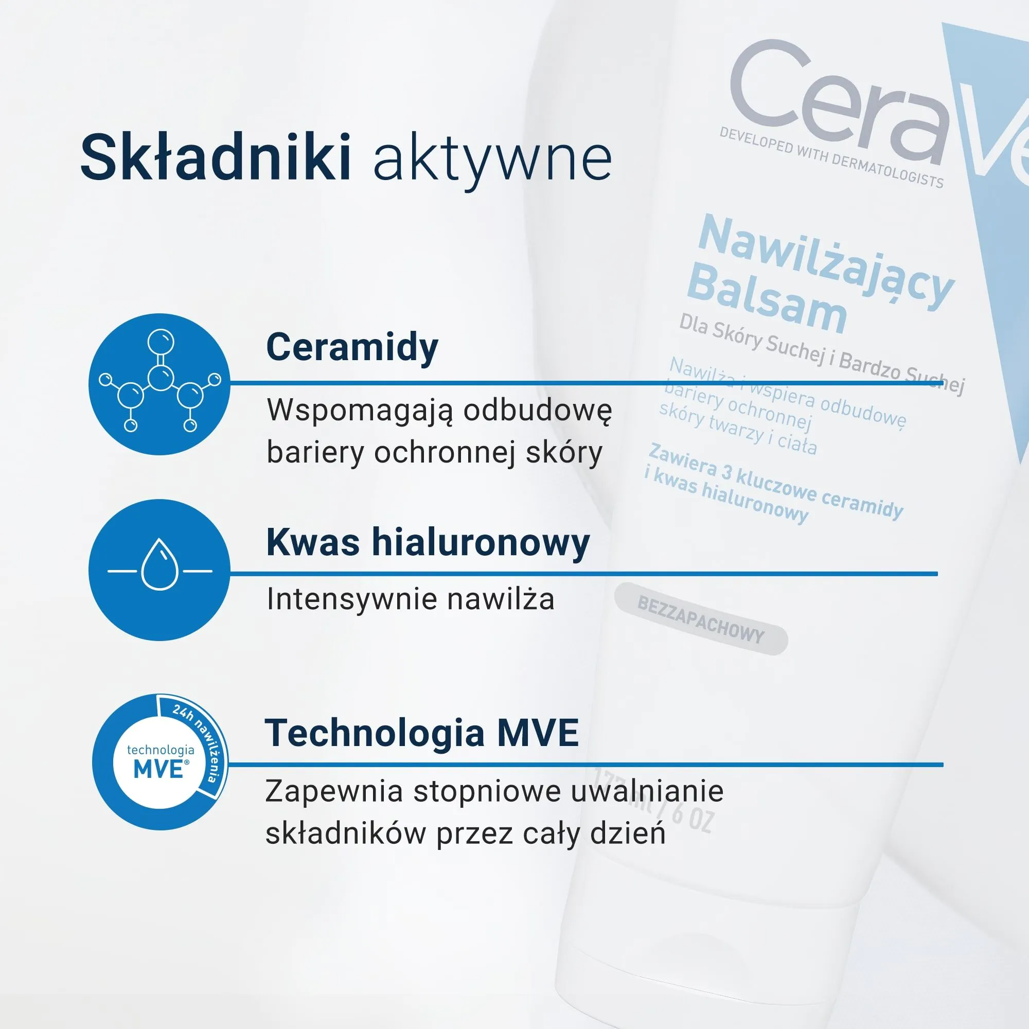 CeraVe Nawilżający balsam do skóry suchej i bardzo suchej
