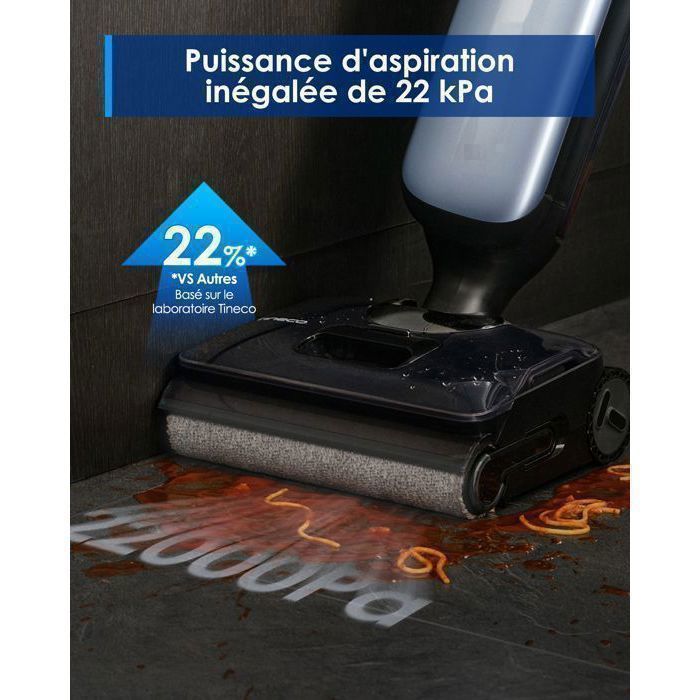 Aspirateur balai TINECO Floor One S9 Artist laveur