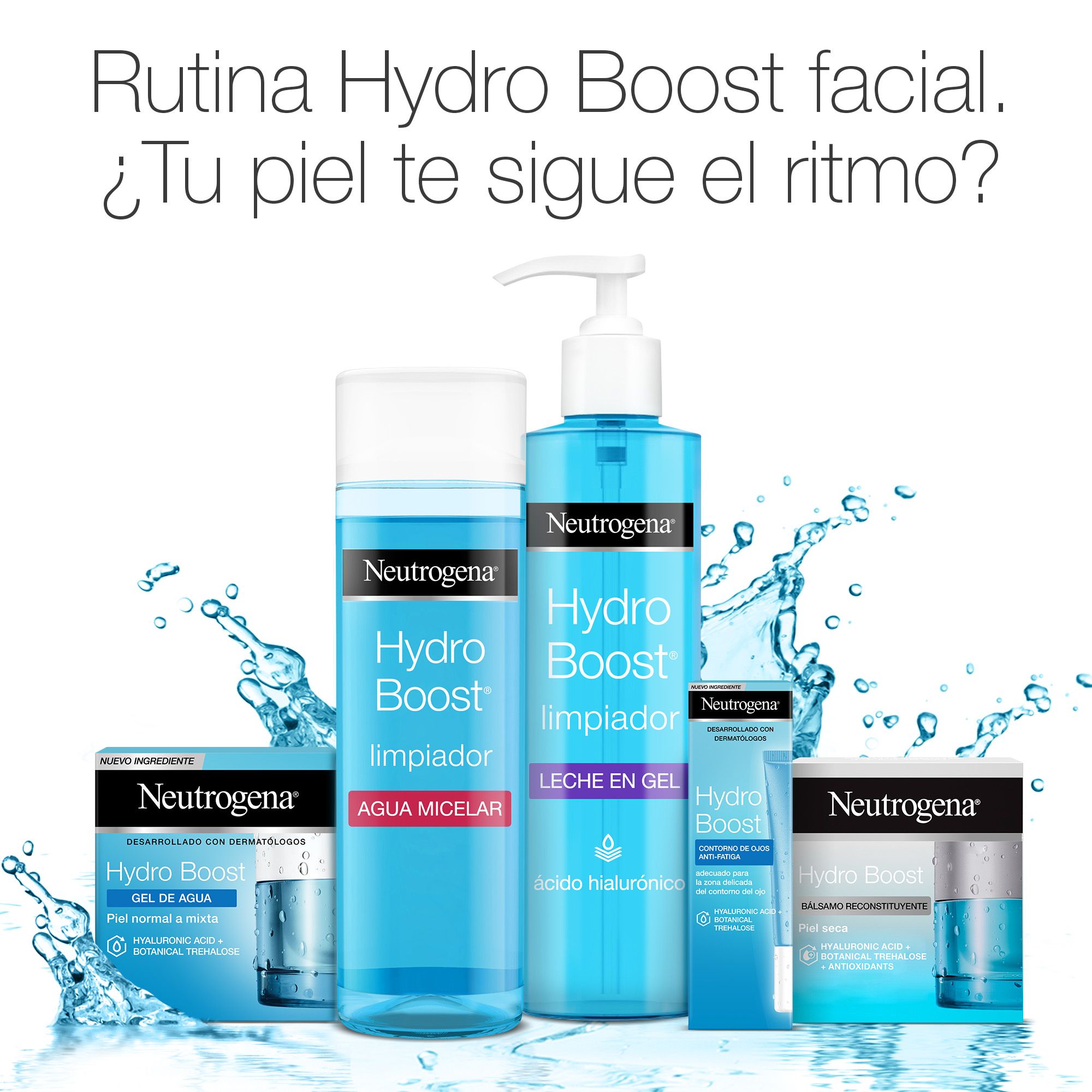 „Hydro Boost“ paakių kremo ir gelio rinkinys Vaistinės dovanų rinkiniai ir pakuotės