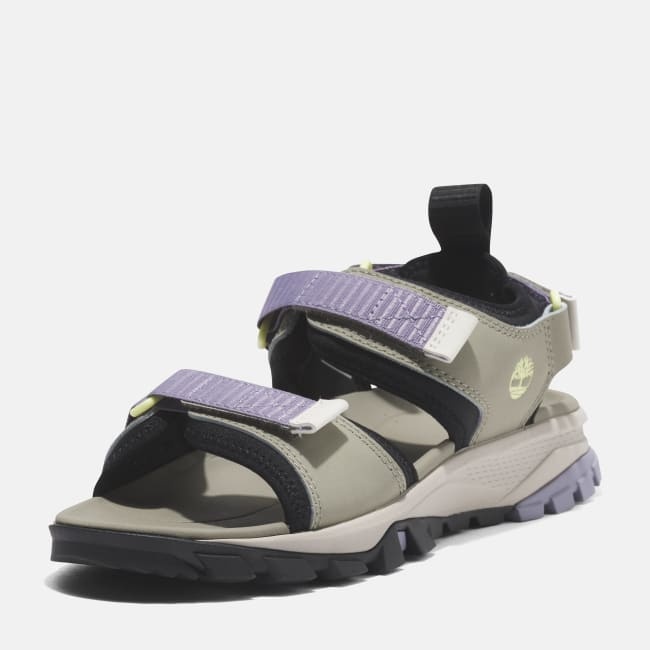 Sandalo a Doppia Fascia Lincoln Peak da Donna in                beige