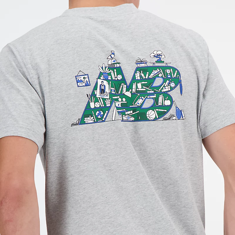 Camiseta Homme Sport Essentials AD - CINZA ATLÉTICO
