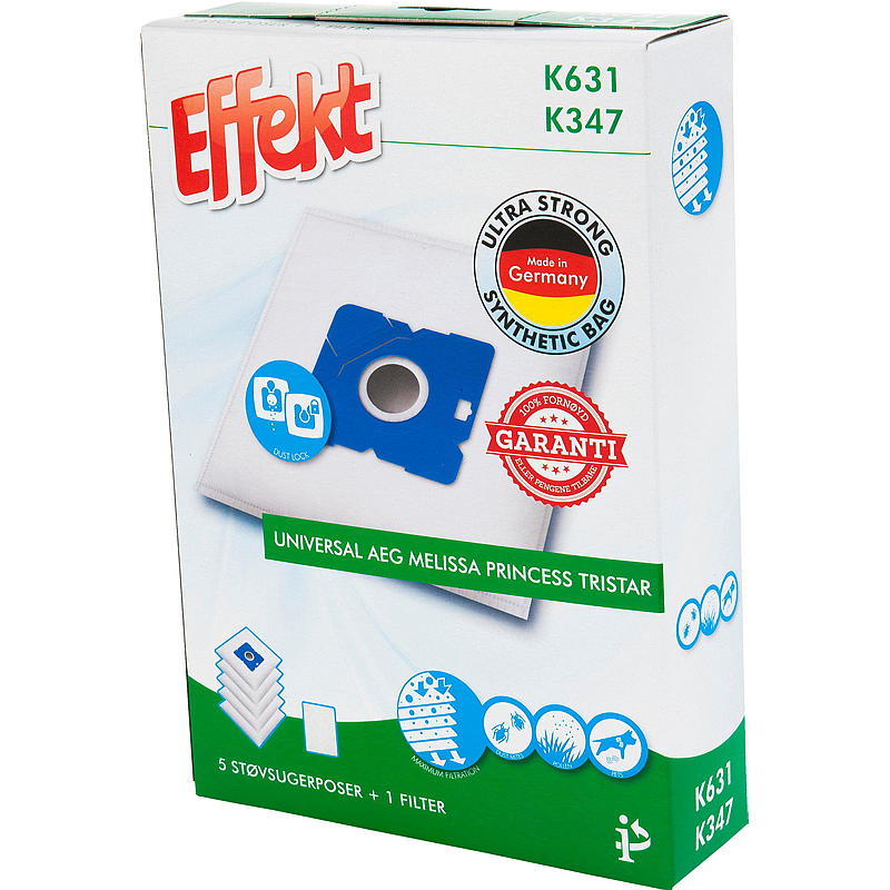 Støvsugerposer K631/K347 5-pakning