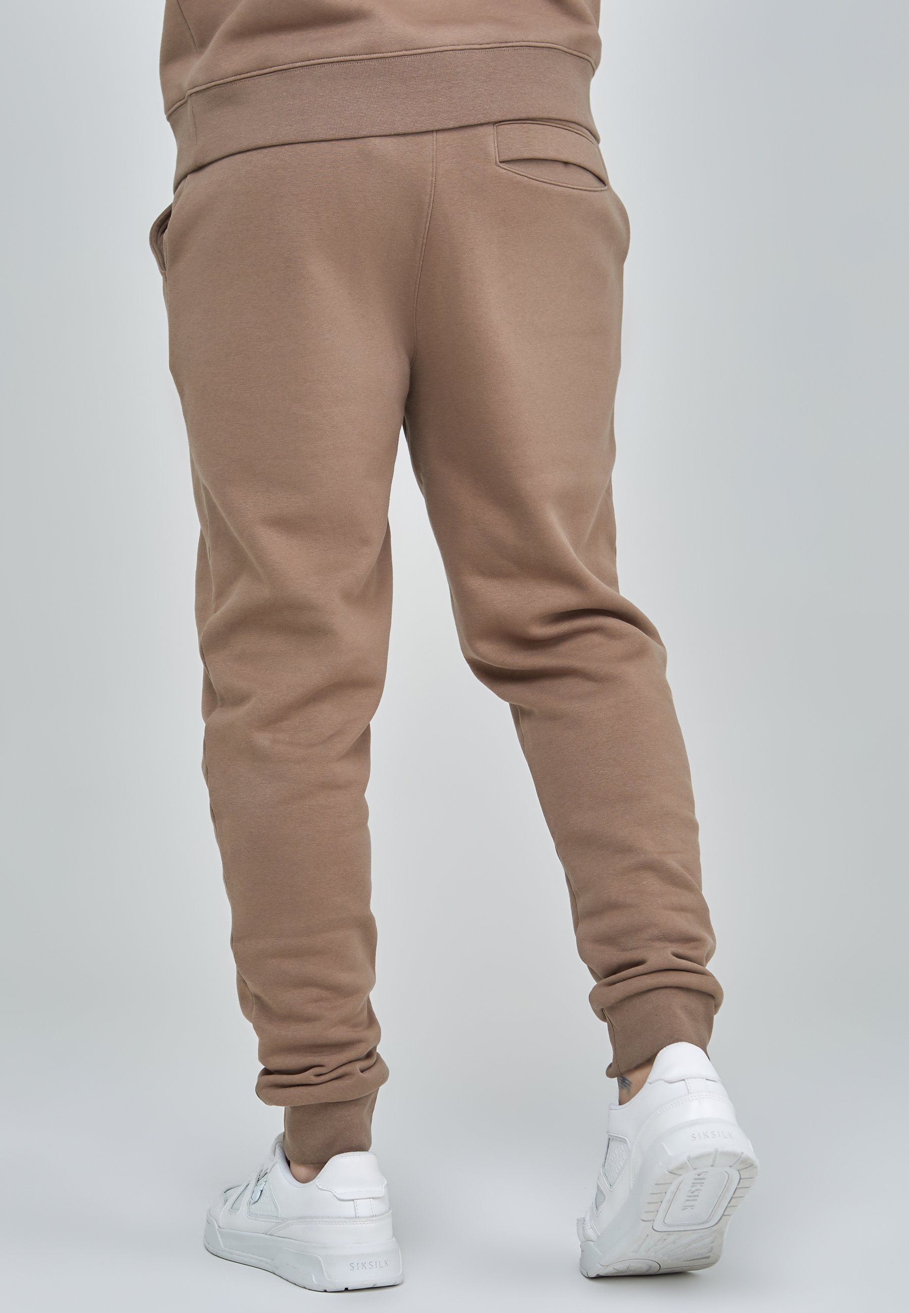 Calça de moletom SIKSILK ESSENTIALS - marrom