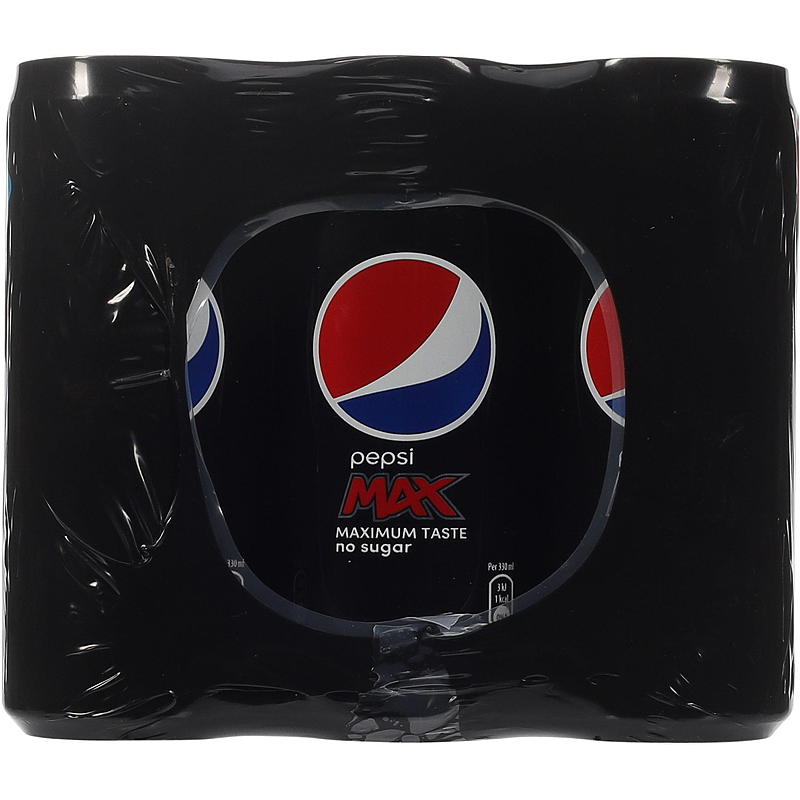 Pepsi Max 12 blikjes van 0,33 l
