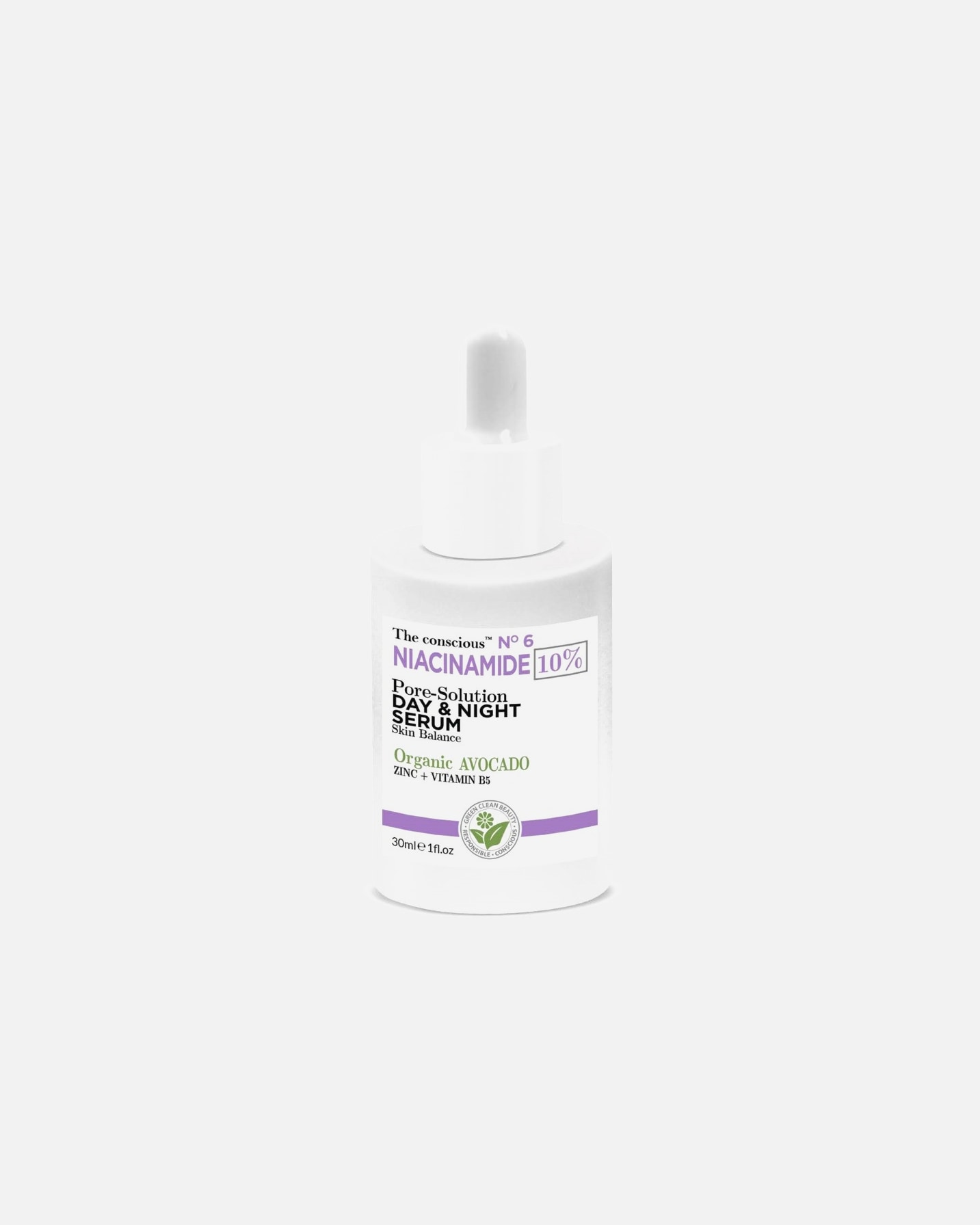 Theconscious™ Kosteuttava seerumi Niasiiniamidi Ihohuokosia puhdistava seerumi – 30 ml